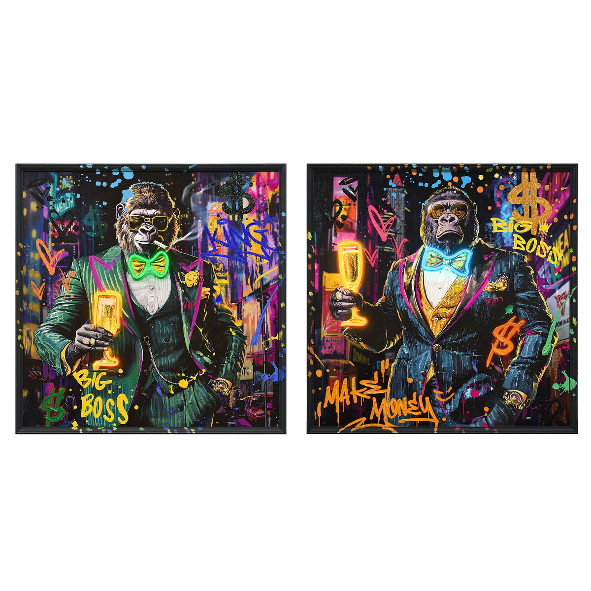 8424002213282 - Bild Gorilla Loft 83 x 37 x 83 cm (2 Stück) 8424002213282 - Bild Gorilla Loft 83 x 37 x 83 cm (2 Stück)