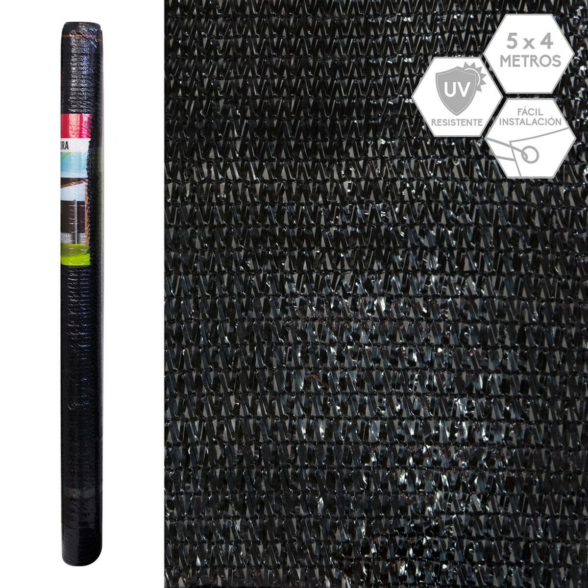 8424345822424 - Concealment Mesh Mallas Black 1 x 400 x 500 cm 90 %