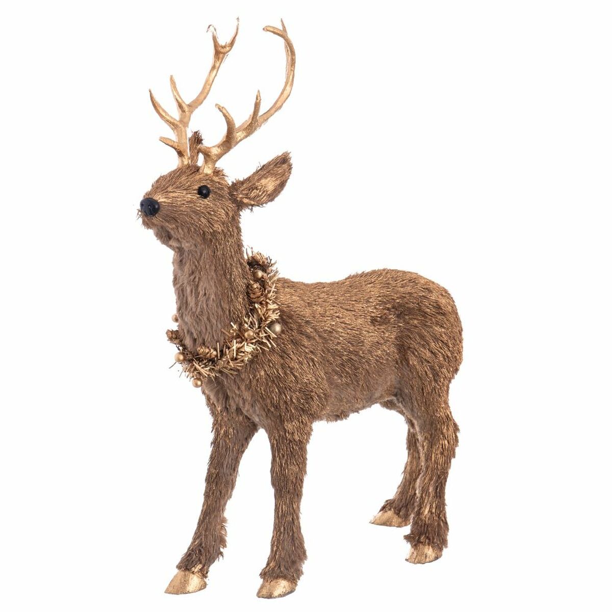 8424346171798 - Weihnachtsschmuck Braun Polyfoam Hirsch 40 x 14 x 17 cm