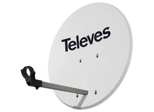 8424450184721 - Televes - Parabolschüssel 63cm offset fe Einzel weiss