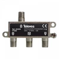 8424450192917 - Televes 3-fach Verteiler VT36D 5-1218MHz VD6dB 453203