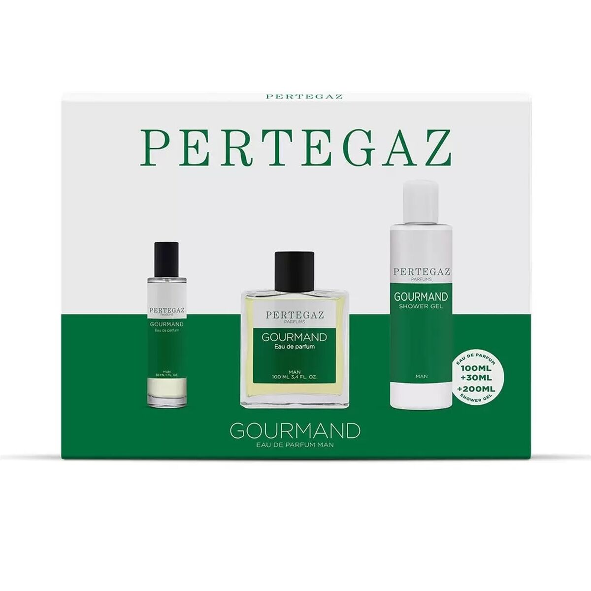 8424730033015 - Set mit Herrenparfüm Gourmand EDP 3 Stücke
