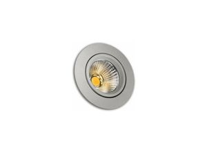 8425160209766 - Alfa - 5 w warmer silberner runder Matel-LED-Kippring