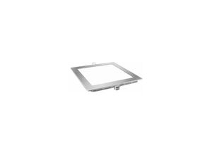 8425160228460 - Matel - Quadratisches mattsilbernes LED-Downlight 18 w warm