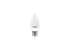 8425160234867 - Alfa - Dimmbare Matel-LED-Kerzenlampe 7 w E27 warm