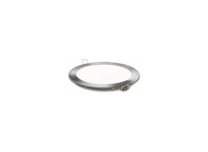 8425160251260 - Alfa - Matel graues flaches rundes LED-Downlight 18 w neutral