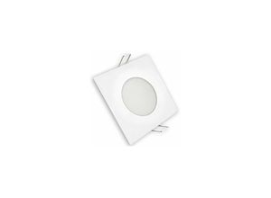 8425160260033 - Alfa - Fester LED-Ring IP65 matel quadratisch weiß 5 w kalt