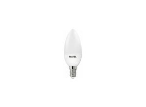 8425160299897 - Alfa - Matel 5 w E14 neutrale LED-Kerzenlampe (3 Intensitäten)