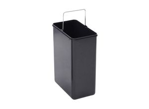 8425181738573 - Step Bin CB705-BIN Ersatz Inneneimer aus Kunststoff mit Metallgriff 15L Eimer Schwarz 40 x 18 x 235 cm - Arregui