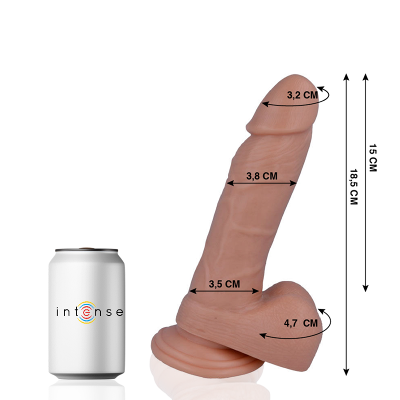 8425402156148 - MR INTENSE - 14 REALISTISCHER PENIS 185 CM -O- 38 CM