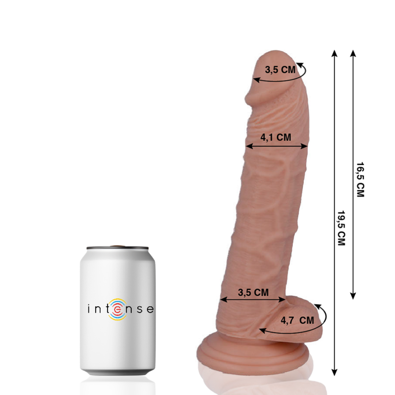 8425402156155 - MR INTENSE - 15 REALISTISCHER PENIS 195 CM -O- 41 CM