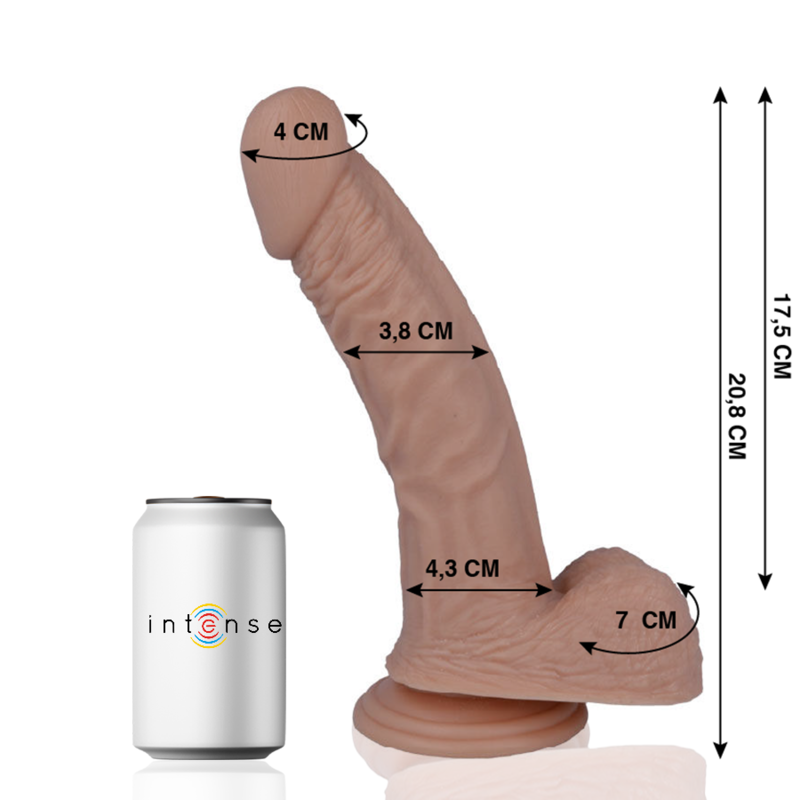 8425402156230 - MR INTENSE - 23 REALISTISCHER PENIS 208 CM -O- 38 CM