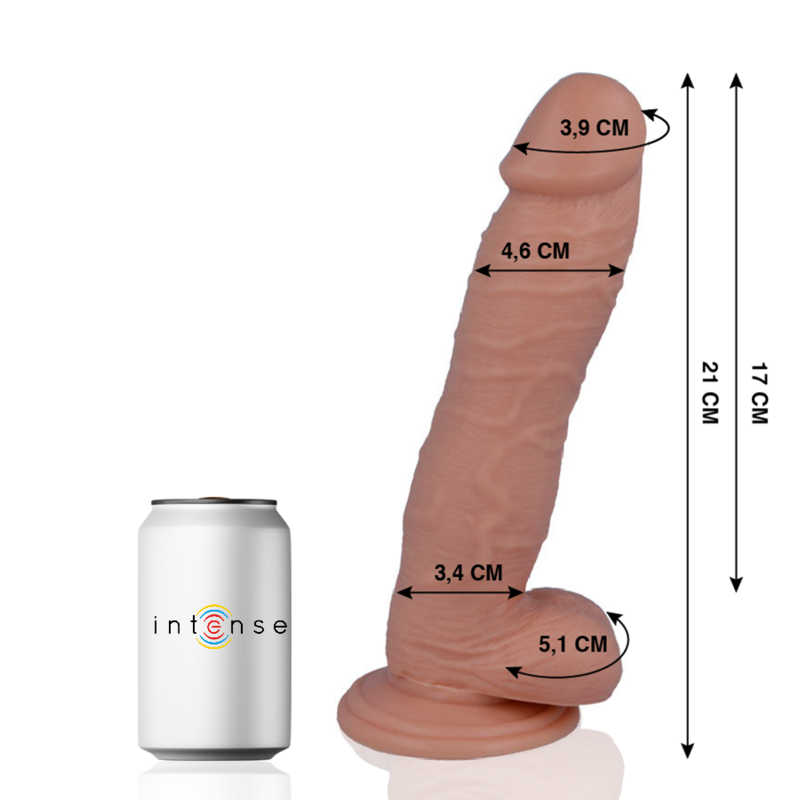 8425402156247 - MR INTENSE - 24 REALISTIC PENIS 21 CM -O- 46 CM