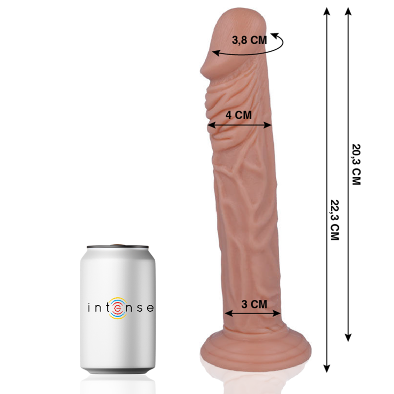 8425402156278 - MR INTENSE - 27 REALISTISCHER PENIS 223 CM -O- 4 CM