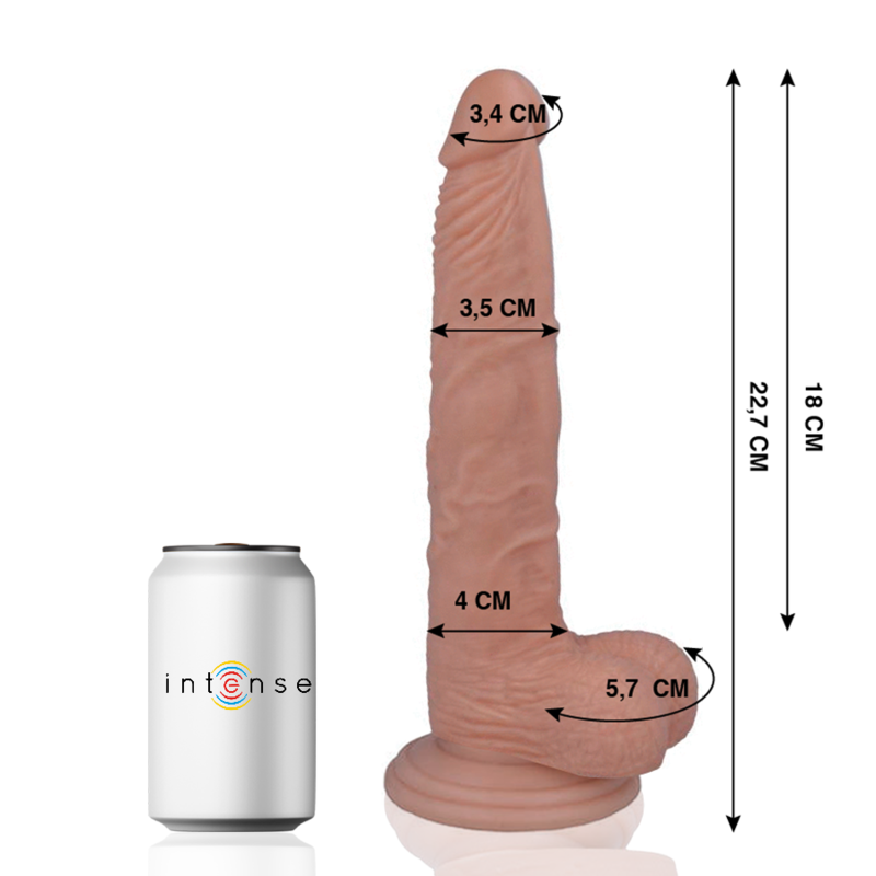 8425402156292 - MR INTENSE - 29 REALISTISCHER PENIS 227 CM -O- 35 CM