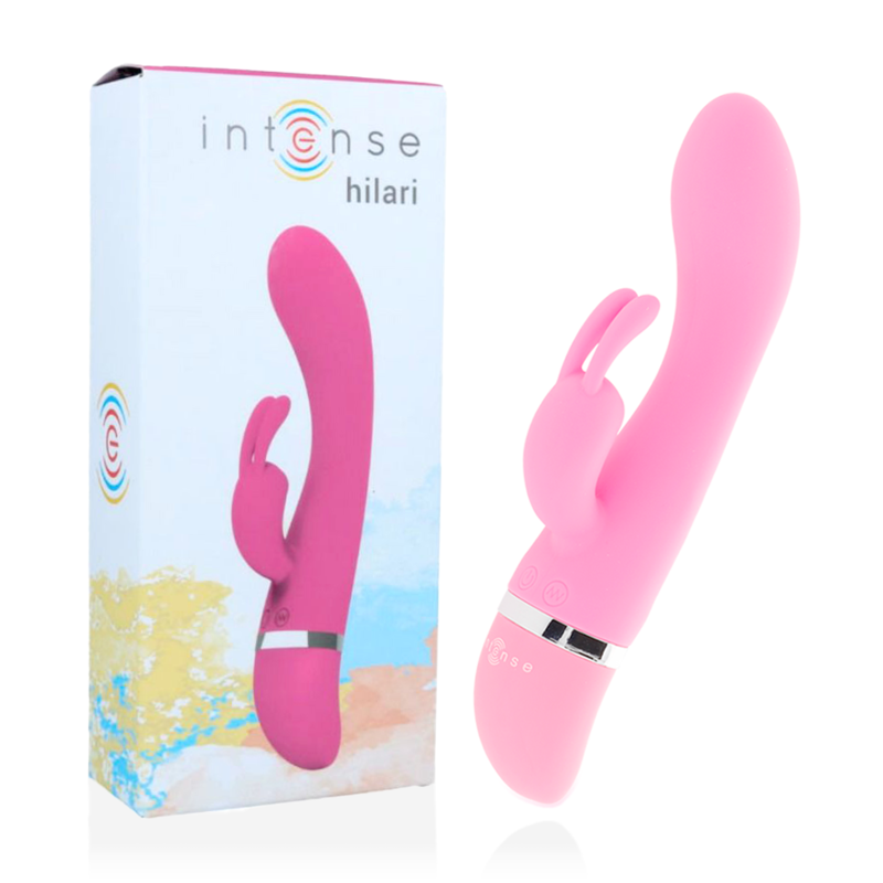 8425402156513 - INTENSE - HILARI ROSA LUXE-VIBRATOR AUS SILIKON