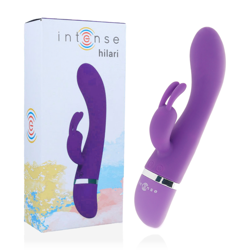 8425402156520 - INTENSE - HILARI-VIBRATOR LILA SILIKON LUXE