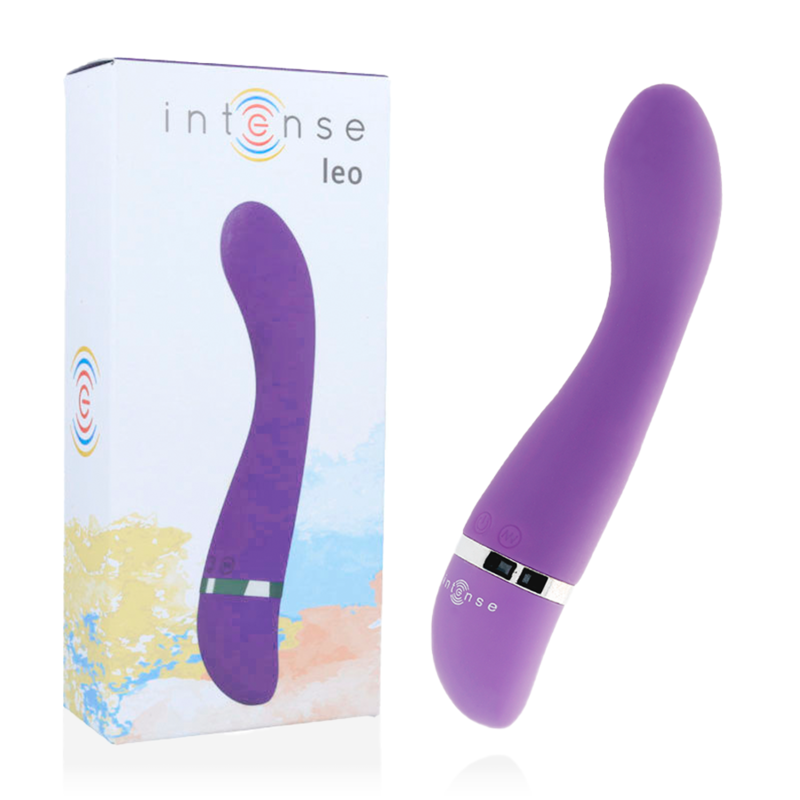 8425402156544 - INTENSE - LEO VIBRATOR LILA SILIKON LUXE