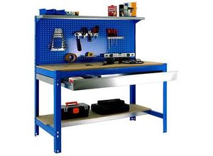 8425437072710 - Werkbank-Set SIMONWORK BT3 BOX blau 1 Schublade 1210 x 610 x 1445 cm 8425437072710 Simonrack