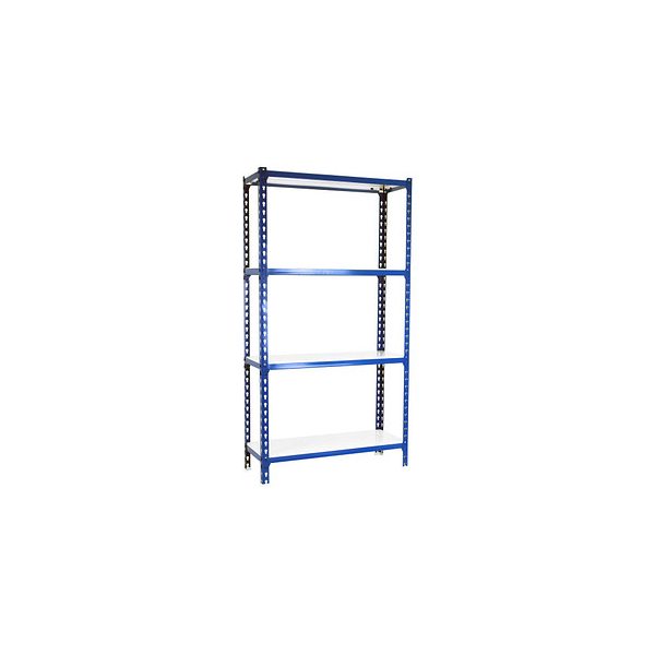 8425437076732 - Schwerlastregal SIMONCLICK MEGAPLUS 4 8425437076732 blau weiß 1200 x 400 x 1500 cm 8425437076732 Simonrack