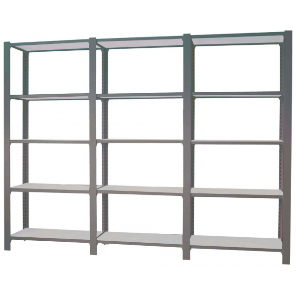 8425437108952 - Regal OFFICLICK 8425437108952 anthrazit silber 2700 x 400 x 2100 cm 8425437108952 Simonrack