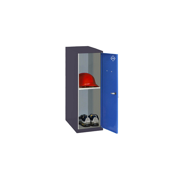 8425437116735 - Spind SIMONLOCKER DISM anthrazit blau 8425437116735 1 Schließfach 300 x 500 x 915 cm 8425437116735 Simonrack