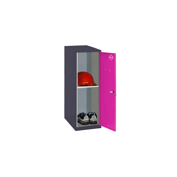 8425437116773 - Spind SIMONLOCKER DISM SINGLE anthrazit pink 8425437116773 1 Schließfach 300 x 500 x 915 cm 8425437116773 Simonrack