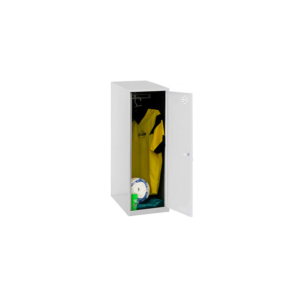 8425437117985 - Spind SIMONLOCKER DISM SINGLE grau weiß 8425437117985 1 Schließfach 400 x 500 x 915 cm 8425437117985 Simonrack