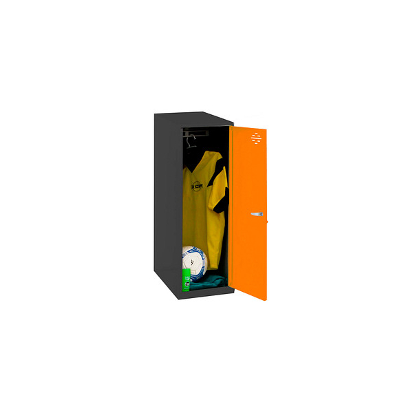 8425437118937 - Spind SIMONLOCKER DISM SINGLE anthrazit orange 8425437118937 1 Schließfach 400 x 500 x 915 cm 8425437118937 Simonrack