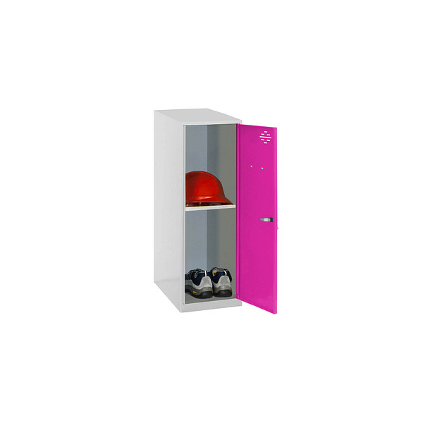 8425437119262 - Spind SIMONLOCKER DISM grau pink 8425437119262 1 Schließfach 400 x 500 x 915 cm 8425437119262 Simonrack