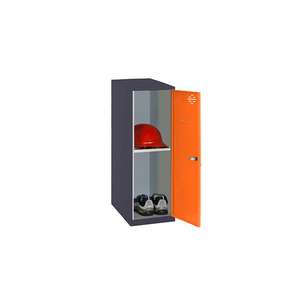 8425437119316 - Spind SIMONLOCKER DISM anthrazit orange 8425437119316 1 Schließfach 400 x 500 x 915 cm 8425437119316 Simonrack