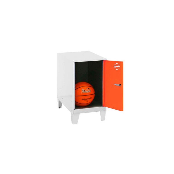 8425437119989 - Spind SIMONLOCKER DISM weiß orange 8425437119989 1 Schließfach 300 x 500 x 575 cm 8425437119989 Simonrack