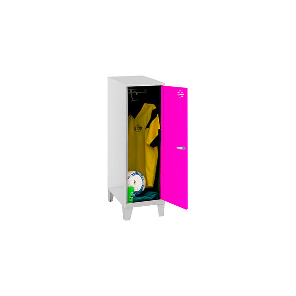 8425437120299 - Spind SIMONLOCKER DISM grau pink 8425437120299 1 Schließfach 300 x 500 x 1015 cm 8425437120299 Simonrack