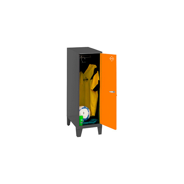 8425437120343 - Spind SIMONLOCKER DISM anthrazit orange 8425437120343 1 Schließfach 300 x 500 x 1015 cm 8425437120343 Simonrack