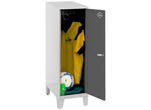 8425437120398 - Spind SIMONLOCKER DISM weiß anthrazit 8425437120398 1 Schließfach 300 x 500 x 1015 cm 8425437120398 Simonrack