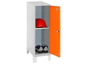 8425437120725 - Spind SIMONLOCKER DISM grau orange 8425437120725 1 Schließfach 300 x 500 x 1015 cm 8425437120725 Simonrack