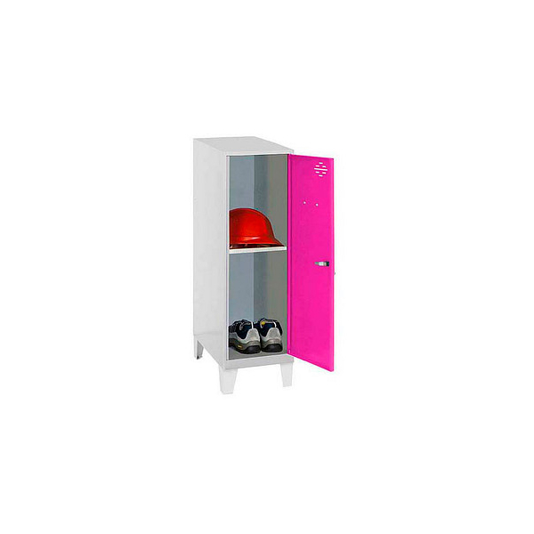 8425437120732 - Spind SIMONLOCKER DISM SINGLE grau pink 8425437120732 1 Schließfach 300 x 500 x 1015 cm 8425437120732 Simonrack