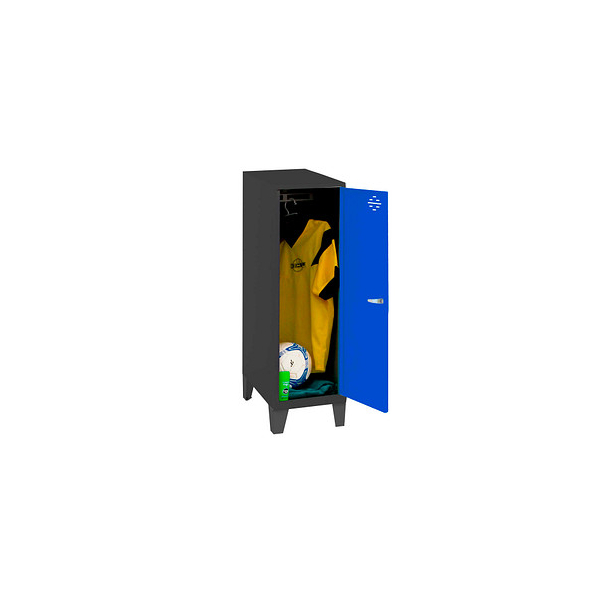 8425437121630 - Spind SIMONLOCKER DISM anthrazit blau 8425437121630 1 Schließfach 400 x 500 x 1015 cm 8425437121630 Simonrack