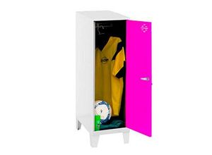 8425437121746 - Spind SIMONLOCKER DISM weiß pink 8425437121746 1 Schließfach 400 x 500 x 1015 cm 8425437121746 Simonrack