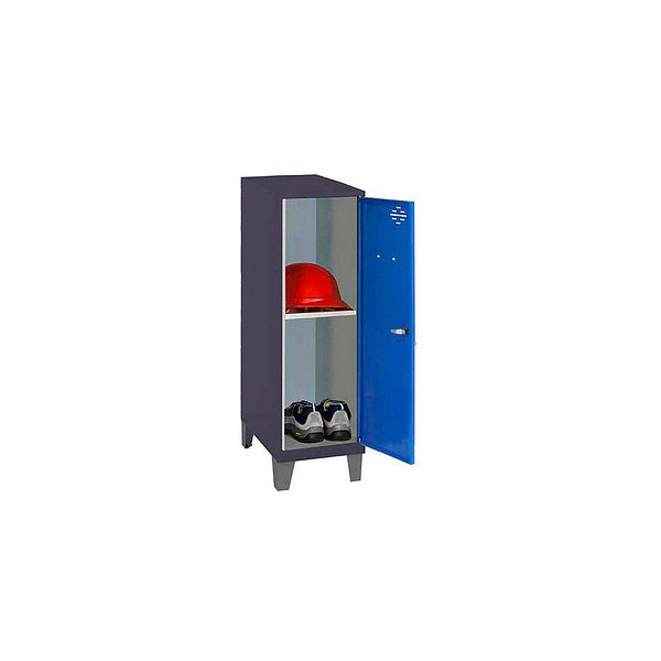 8425437122071 - Spind SIMONLOCKER DISM anthrazit blau 8425437122071 1 Schließfach 400 x 500 x 1015 cm 8425437122071 Simonrack