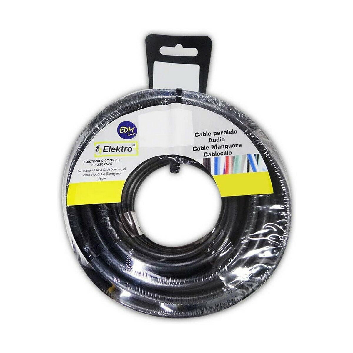 8425998283341 - Kabel EDM 28334 Schwarz 3 x 1 mm 25 m 8425998283341 - Kabel EDM 28334 Schwarz 3 x 1 mm 25 m