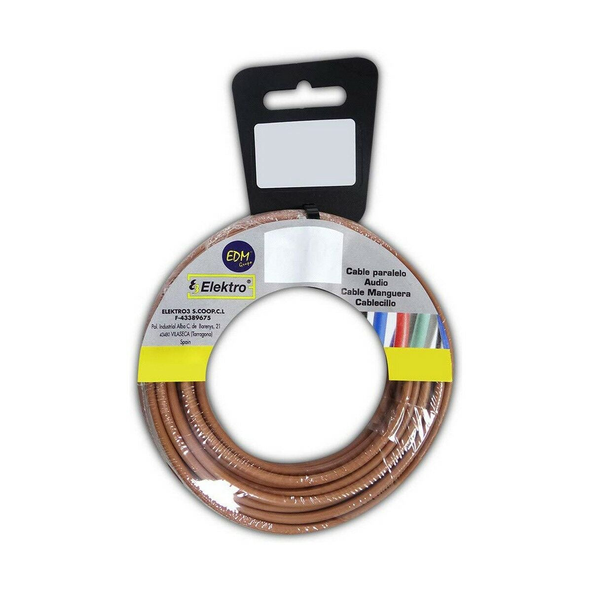 8425998285024 - Cable EDM 28502 Brown 4 mm 4 x 15 mm 25 m 8425998285024 - Cable EDM 28502 Brown 4 mm 4 x 15 mm 25 m