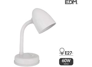 8425998302578 - E3 30257 Flexo De Sobremesa Modelo Amsterdam E27 60W Blanco EDM