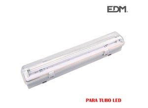 8425998311242 - E3 31124 Regleta Estanca Para 1 Tubo Led De 18W (Eq 1X36W) 123Cm Ip44 EDM