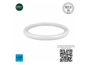 8425998311877 - Led kreisförmige Leuchtstoffröhre 12 w 1000 lm 6400 k (Äquivalent 22 w) EDM