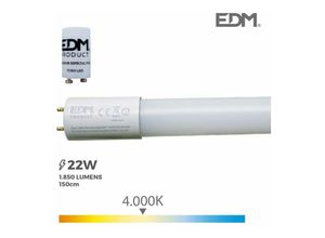 8425998311990 - LED-Röhre t8 22w 2000lm 4000k Tageslicht (eq58w) ø26x150cm EDM