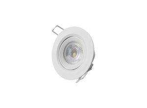 8425998316513 - - LED-Einbaustrahler 5W - 380lm - 6400K - Weiß - 31651 - Blanc