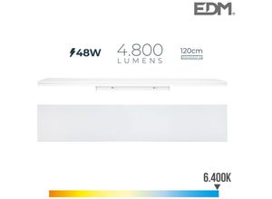 8425998317527 - - E3 31752 Regleta Led 48W 6400K Luz Fria 4800Lm 12X120X45Cm