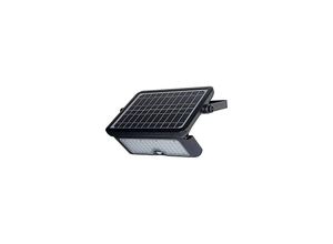 8425998318449 - Wandleuchte solar 10w 1150lm wiederaufladbar Anwesenheitssensor (2-8m) schwarz Farbe 275x196cm edm