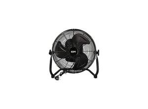 8425998339475 - Industrieller oszillierender Bodenventilator schwarz Leistung 60w Flügel ø40x515cm EDM